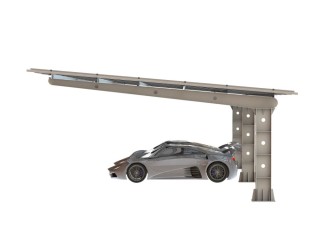 AS Steel Carport Parking Mounting System